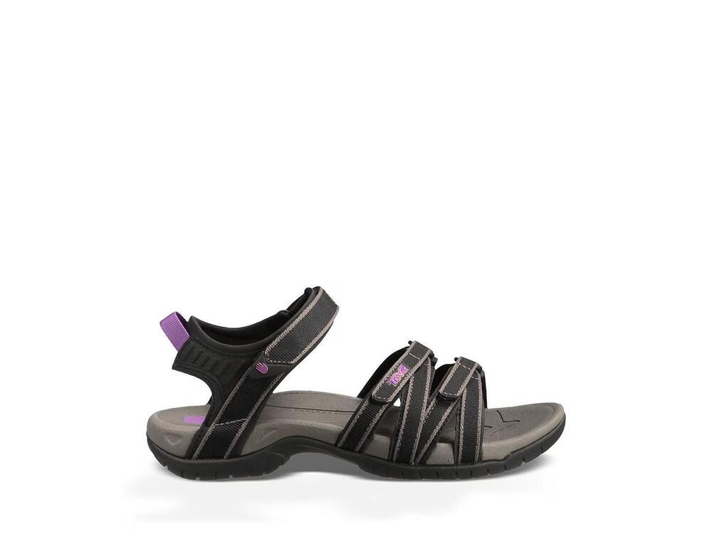 NEW TEVA women's tirra sandal in black/grey